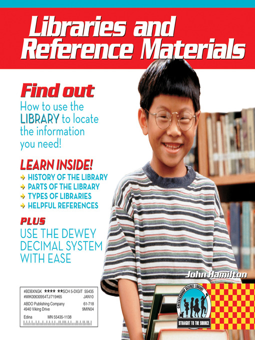 Cover image for Libraries and Reference Materials